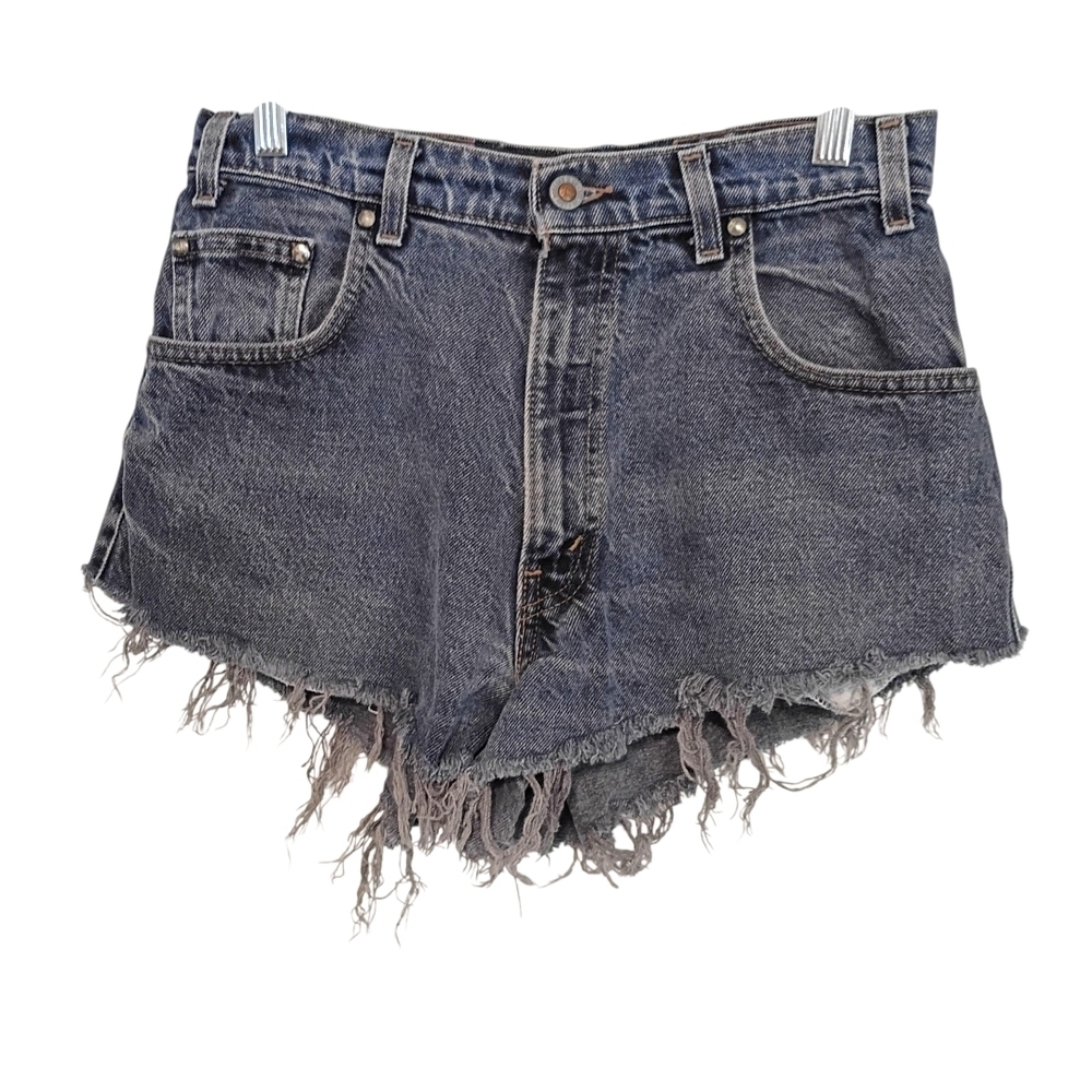 Levi's - SilverTab Baggy Distressed Denim Women Shorts - Size  29
